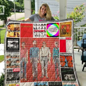 Talking Heads Albums Cover Poster Quilt For Birthday Christmas