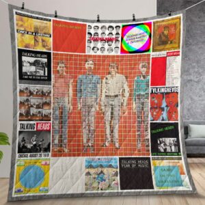 Talking Heads Albums Cover Poster Quilt Gift For Christmas Birthday Thanksgiving