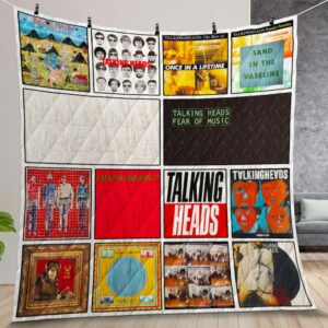 Talking Heads Albums Quilt Gift For Christmas Birthday Thanksgiving