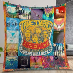 Tame Impala Custom Quilt Gift For Christmas Birthday Thanksgiving