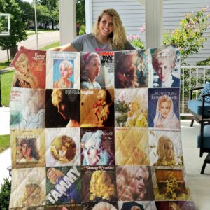Tammy Wynette Quilt Gift For Christmas Black Friday Thanksgiving