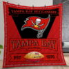 Tampa Bay Buccaneers Quilt Gift For Christmas Birthday Thanksgiving Ver 2