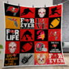 Tampa Bay Buccaneers Quilt Gift For Christmas Birthday Thanksgiving Version 1
