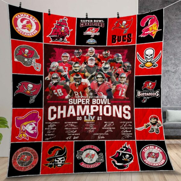 Tampa Bay Buccaneers Ver 1 Quilt Gift For Christmas Birthday Thanksgiving