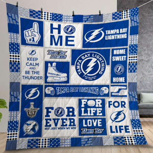 Tampa Bay Lightning Quilt Gift For Christmas Birthday Thanksgiving 03