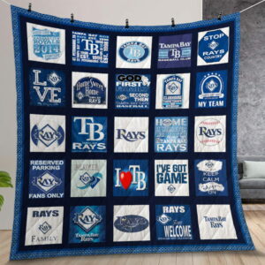 Tampa Bay Rays Tbr Quilt Gift For Christmas Birthday Thanksgiving