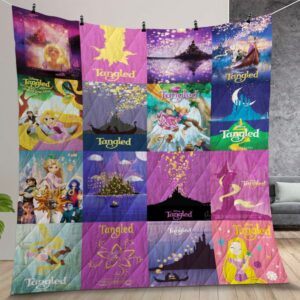 Tangled Quilt Gift For Christmas Birthday Thanksgiving Version 1