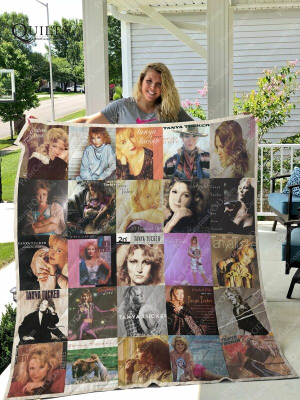 Tanya Tucker Quilt Gift For Christmas Black Friday Thanksgiving