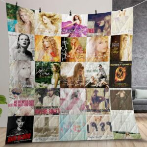Taylor Swift Quilt Gift For Christmas Birthday Thanksgiving