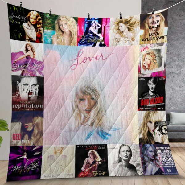 Taylor Swift Quilt Gift For Christmas Birthday Thanksgiving Style 3