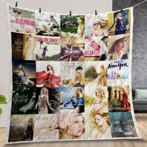 Taylor Swift Singles Quilt Gift For Fans Christmas Black Friday