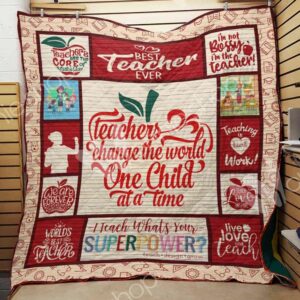 Teacher Quilt Gift For Christmas Black Friday Thanksgiving
