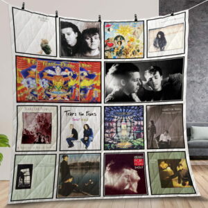 Tears For Fears Album Covers Quilt Gift For Fans Christmas Black Friday