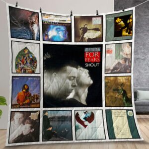 Tears For Fears Albums Quilt Gift For Christmas Birthday Halloween