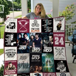 Teen Wolf 2011 Quilt Gift For Christmas Black Friday Thanksgiving