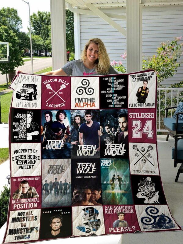 Teen Wolf 2011 Quilt Gift For Christmas Black Friday Thanksgiving
