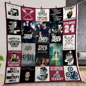 Teen Wolf 2011 Quilt Gift For Fans Christmas Black Friday