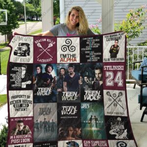 Teen Wolf 2011 Quilt Gift Ideas For Fans on Christmas