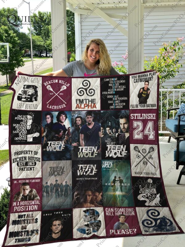 Teen Wolf 2011 Quilt Gift Ideas For Fans on Christmas