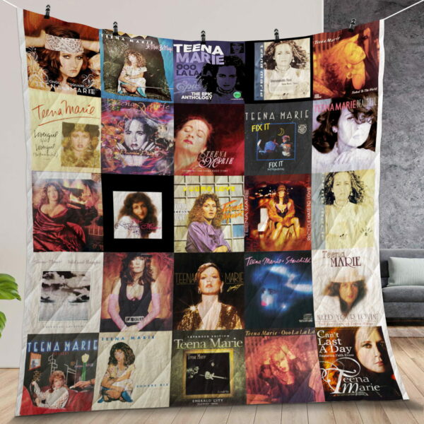 Teena Marie Quilt Gift For Fans Christmas Black Friday