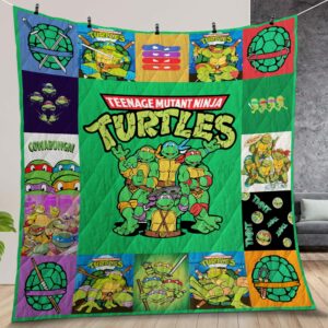 Teenage Mutant Ninja Turtles Quilt Gift For Christmas Birthday Halloween