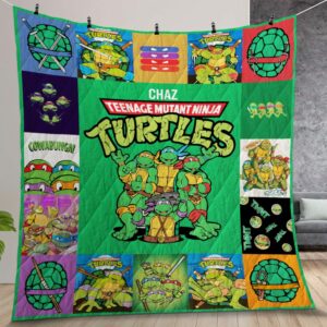 Teenage Mutant Ninja Turtles Quilt Gift For Christmas Birthday Thanksgiving