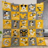 Tennessee Volunteers Disney Quilt Gift For Christmas Birthday Thanksgiving