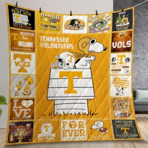 Tennessee Volunteers Sn Tv Quilt Gift For Christmas Birthday Thanksgiving