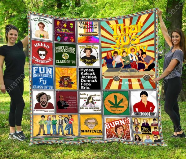 That 70s Show Quilt Gift For Christmas Black Friday Thanksgiving