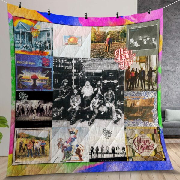 The Allman Brothers Albums Quilt Gift For Christmas Birthday Thanksgiving