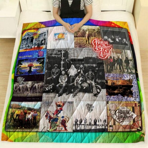 The Allman Brothers Albums Quilt Gift For Christmas Black Friday Thanksgiving