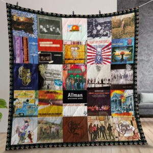 The Allman Brothers Band Albums Cover Poster Quilt Gift For Christmas Birthday Halloween