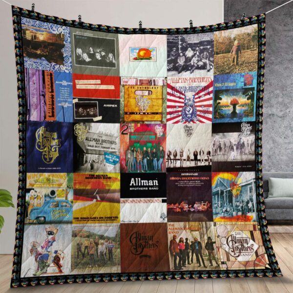 The Allman Brothers Band Albums Cover Poster Quilt Gift For Christmas Birthday Halloween