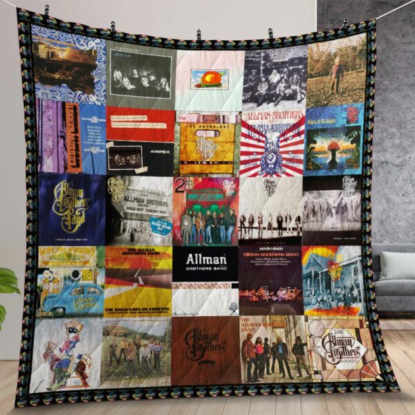 The Allman Brothers Band Albums Cover Poster Quilt Gift For Christmas Birthday Thanksgiving