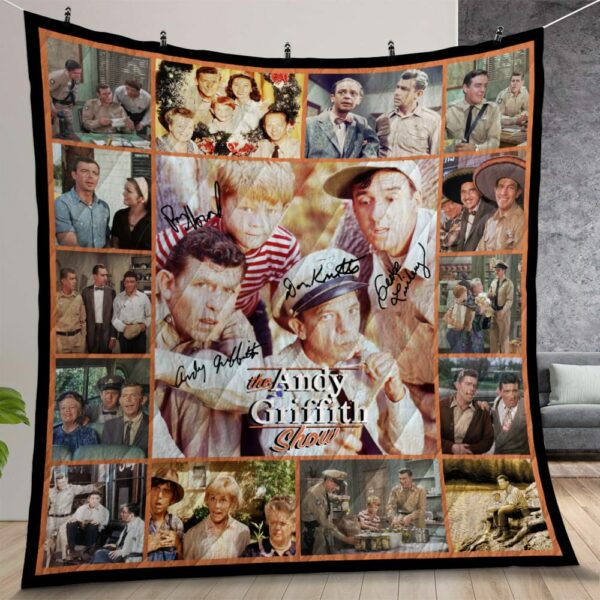 The Andy Griffith Show Quilt Gift For Christmas Birthday Thanksgiving