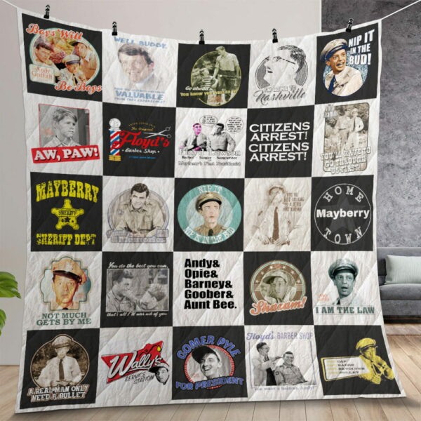 The Andy Griffith Show Quilt Gift For Christmas Birthday Thanksgiving Ver 2