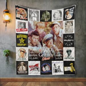 The Andy Griffith Show Quilt Gift For Christmas Black Friday Thanksgiving