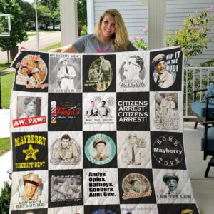 The Andy Griffith Show Warm Quilt Gift For Christmas Black Friday Thanksgiving