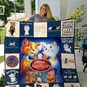 The Aristocats Warm Quilt Gift For Christmas Black Friday Thanksgiving