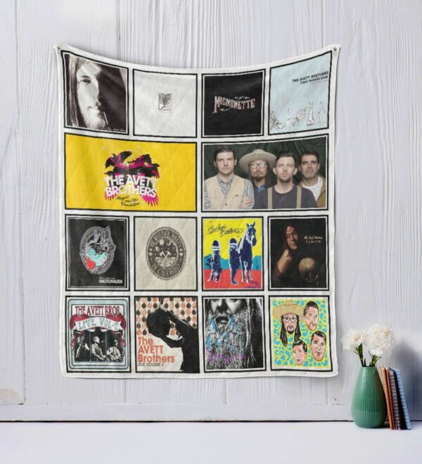 The Avett Brothers Quilt Gift For Christmas Black Friday Thanksgiving