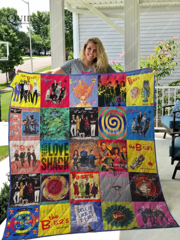The B 52S Albums Quilt Gift Ideas For Fans on Christmas
