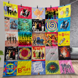 The B 52s Albums Quilt Gift For Fans Birthdays
