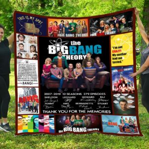 The Big Bang Theory Quilt Gift For Christmas Black Friday Thanksgiving