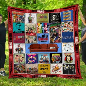 The Big Bang Theory Quilt Gift Ideas For Fans on Christmas