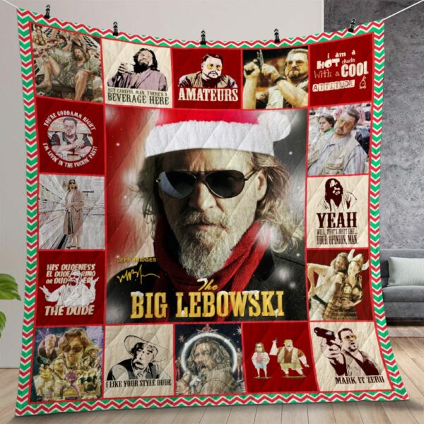 The Big Lebowski Quilt Gift For Christmas Birthday Halloween
