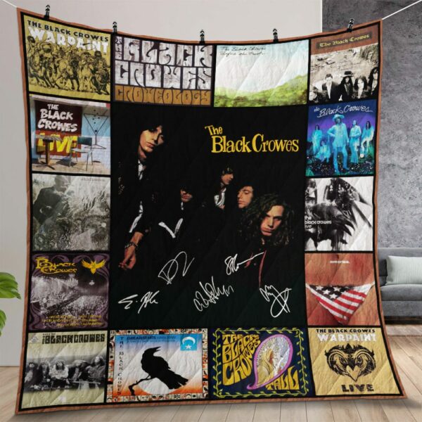 The Black Crowes Quilt Gift For Christmas Birthday Thanksgiving