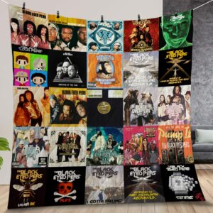 The Black Eyed Peas Album Covers Quilt Gift For Christmas Birthday Halloween