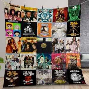 The Black Eyed Peas Album Covers Quilt Gift For Christmas Birthday Thanksgiving