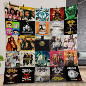 The Black Eyed Peas Album Covers Quilt Gift For Family On Christmas Black Friday