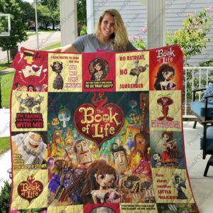 The Book Of Life Quilt Gift For Christmas Black Friday Thanksgiving